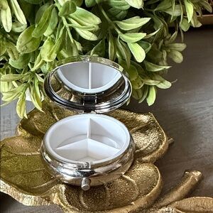 Silver and Gold Trinket Box